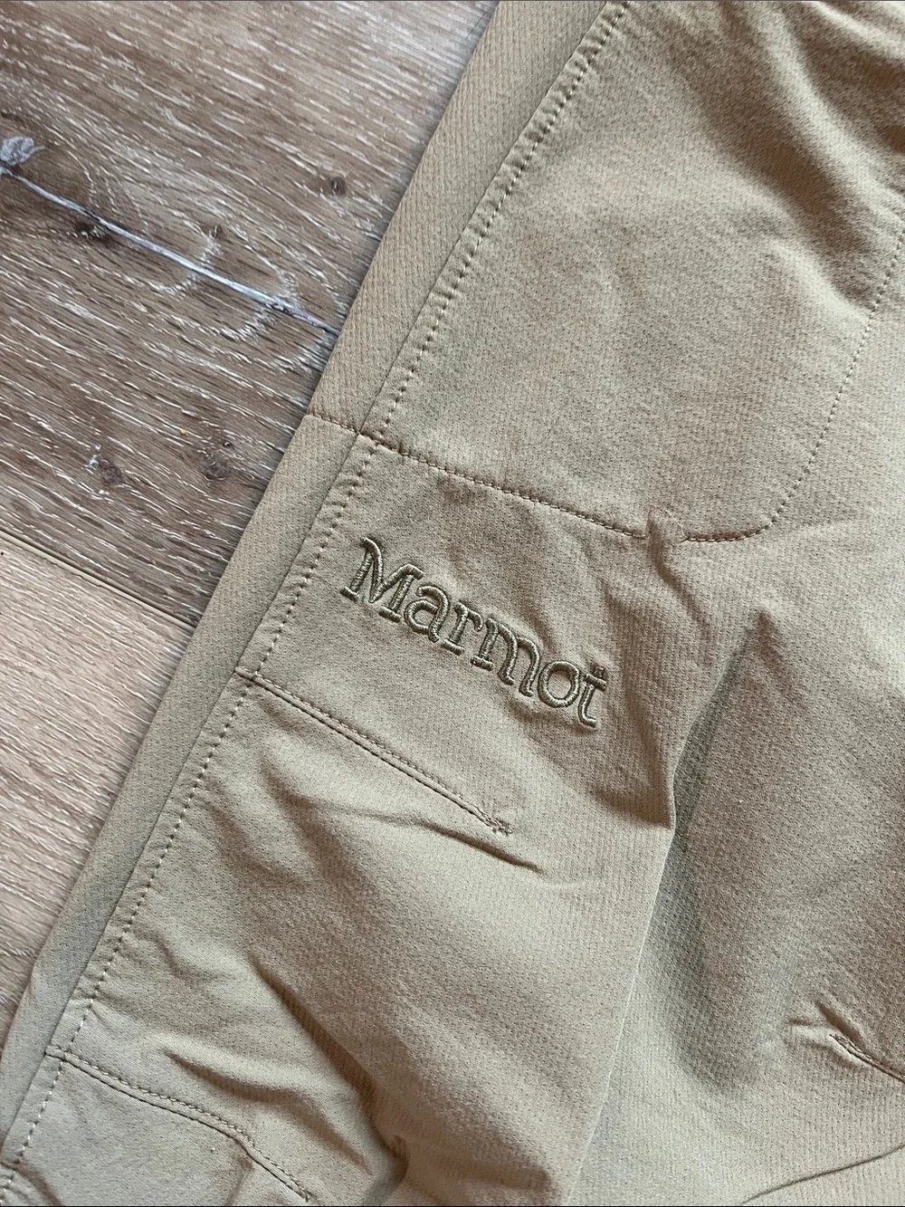 Marmot - Men's M (32) Khaki Cargo Hiking Pants, Stretch, Made for Any Adventure